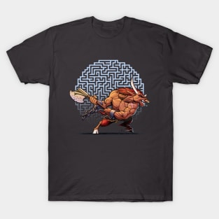 Minotaur Running T-Shirt